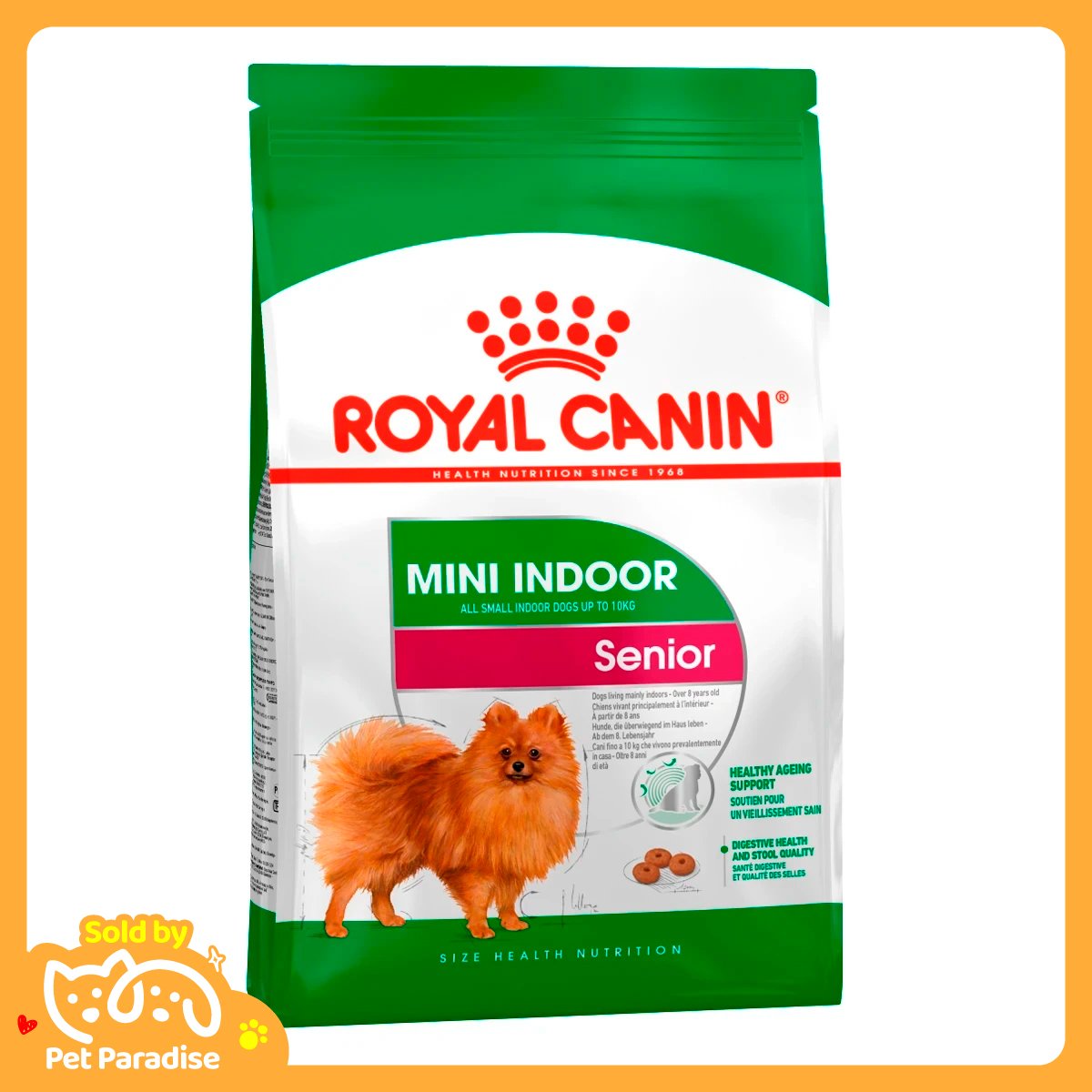 [Pet Paradise] โรยัล คานิน อาหารสุนัขสูงวัยพันธุ์เล็ก 3 กก.