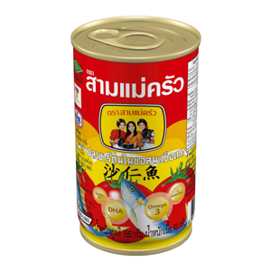 สามแม่ครัว ปลาซาร์ดีนในซอสมะเขือเทศ 155 ก._thumbnail