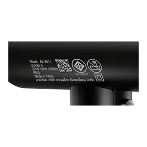 ไอโกะ ไดร์เป่าผม 2000 วัตต์ รุ่น AK-8911 สีดำ_thumbnail_2