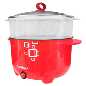 คาชิวา เตาย่างบาร์บีคิวไฟฟ้า รุ่น KW310 และหม้อต้มอเนกประสงค์ รุ่น KW107 (สินค้าคละสี ไม่สามารถเลือกได้)_thumbnail_5