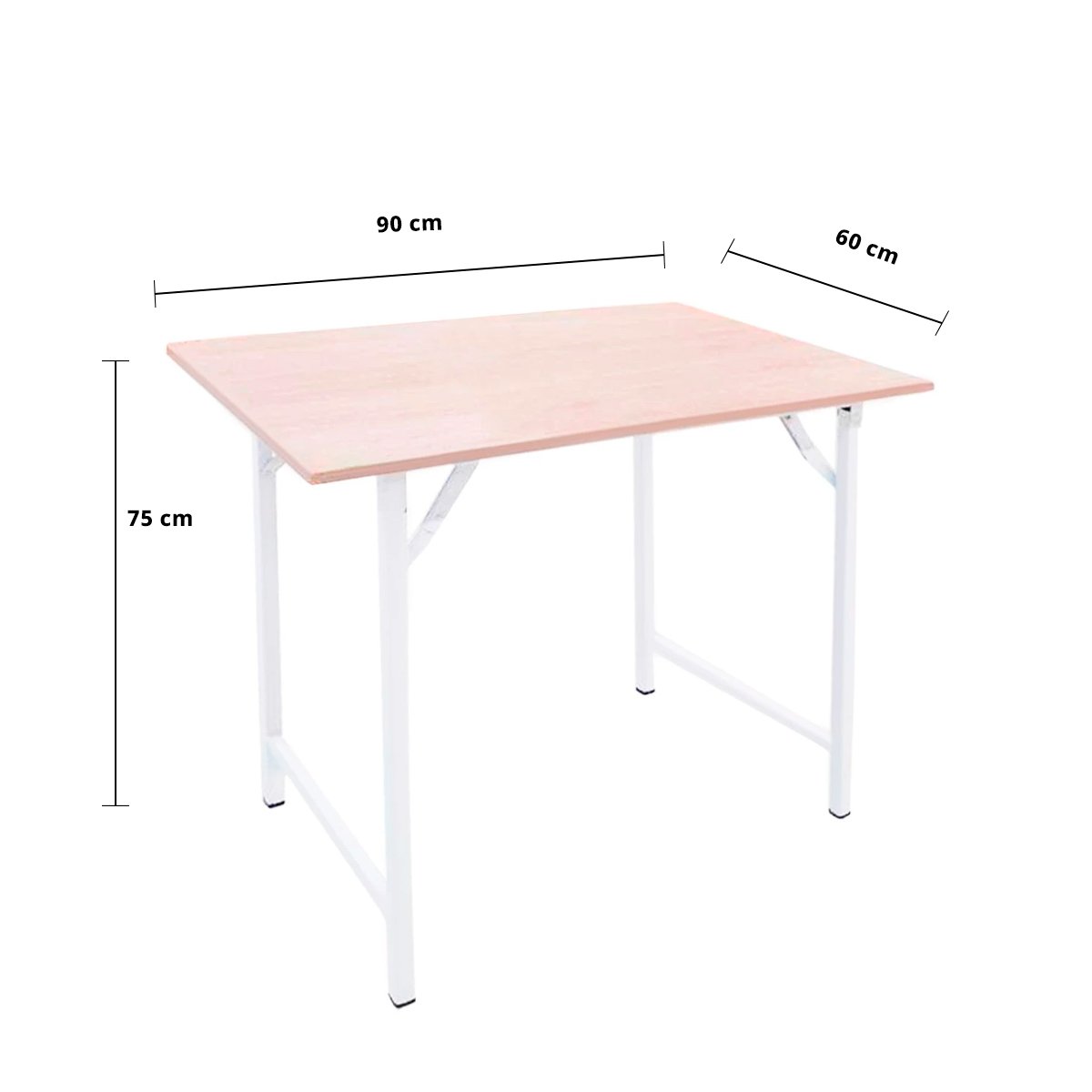เบสิโค โต๊ะพับอเนกประสงค์ รุ่น WT-6090 ขนาด 90 x 60 x 75 ซม._1