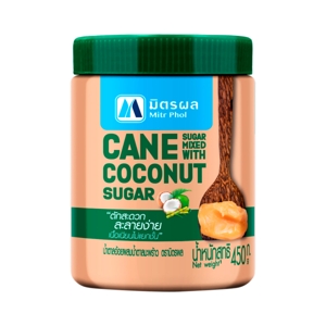 Mitr Phol Cane Sugar Mixed with Coconut Sugar 450g.