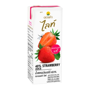 ดอยคำ ไลท์ น้ำสตรอว์เบอร์รี 40% 200 มล. แพ็ค 4_thumbnail_2