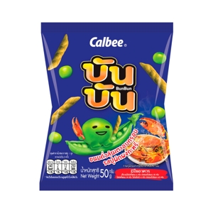 บันบัน ถั่วลันเตาอบกรอบ รสปูผัดผงกะหรี่ 50 ก._thumbnail
