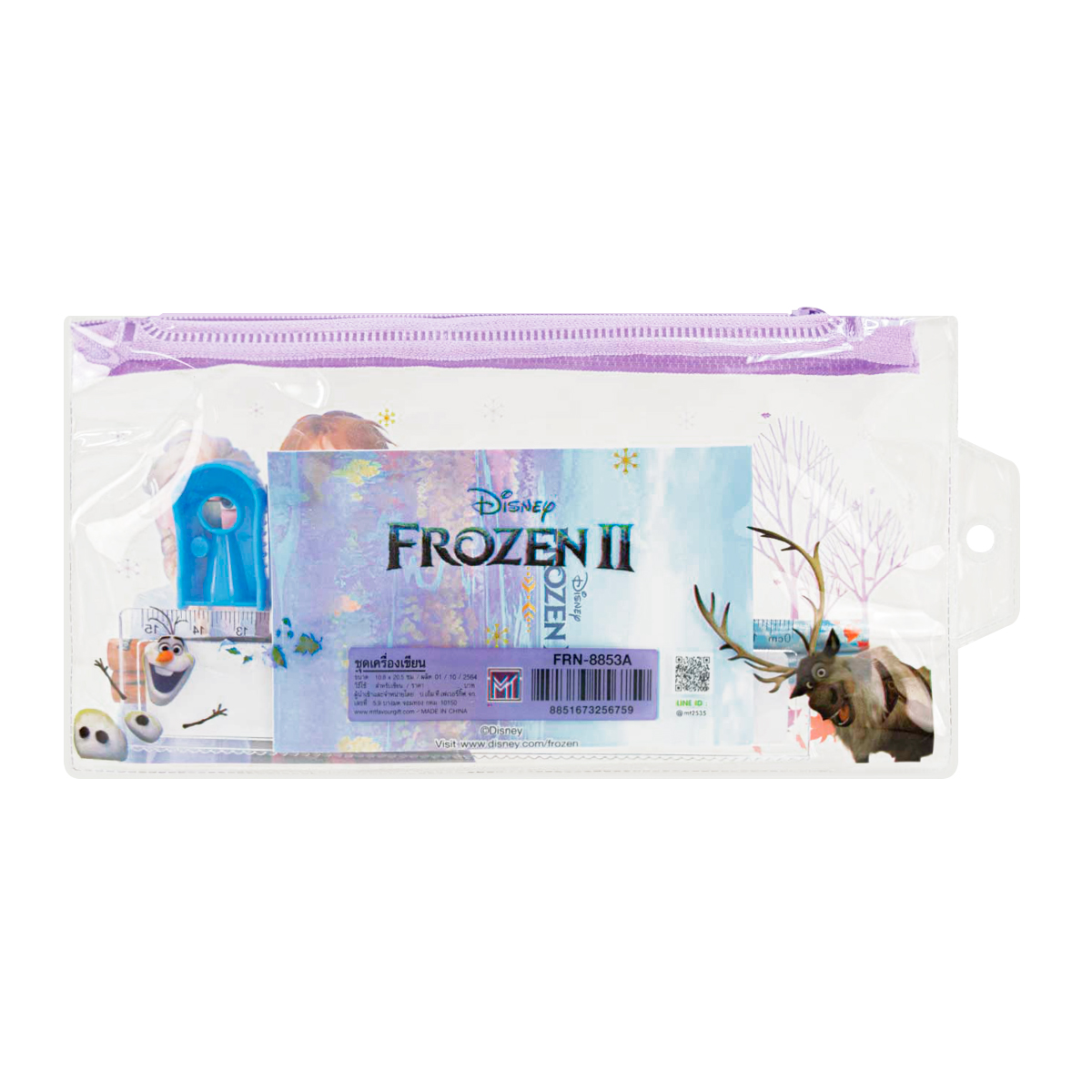 เอ็ม.ที.เฟเวอร์กิ๊ฟ ชุดเครื่องเขียนลาย DISNEY FROZEN II รุ่น FRN-8853A_1