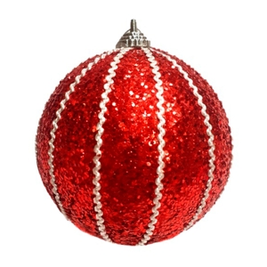 BANGKOK CHRISTMAS Decorative Bauble Model. 071-15 Size 70 mm. Assorted Color