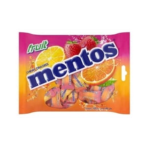 Mentos Fruit Pouch Candy 2.7g. Pack 100