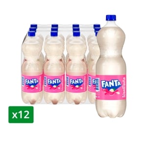 แฟนต้า น้ำอัดลม กลิ่นลิ้นจี่ 1.5 ล. x 12 ชิ้น_thumbnail