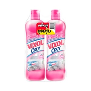 Vixol Oxy Bathroom Cleaner Pink 700ml. Twin Pack