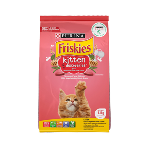 FRISKIES Kitten Discoveries Dry Kitten Food 1.1 kg.