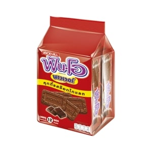 FUN-O Chocolate Flavored Cookies 50 g. Pack 12