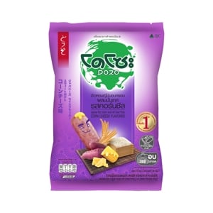 Dozo Rice Cracker Mixed with Sweet Potato Corn Cheese 56g.