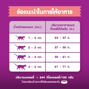 วิสกัส อาหารแมวชนิดเม็ด สำหรับแมวโต รสทูน่าและแซลมอน 3 กก._thumbnail_6