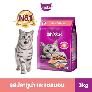 วิสกัส อาหารแมวชนิดเม็ด สำหรับแมวโต รสทูน่าและแซลมอน 3 กก._thumbnail_7