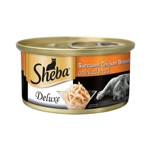 Sheba Cat Adult Chicken Breast In Gravy Cat Food Premium Wet Can 85g.