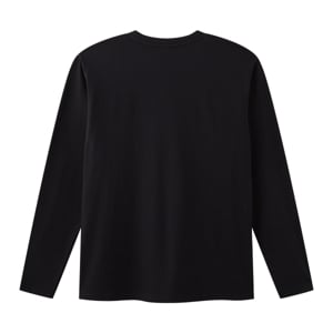 เบสิโค เสื้อยืดแขนยาวผู้ชาย รุ่น FDNC25Q4YM01W สีดำ_thumbnail_1