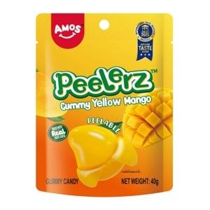 Peelerz Gummy Yellow Mango 40g.
