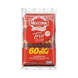 Moccona Trio 3in1 Rich and Smooth Instant Coffee 15.8g. Pack 60sachets.