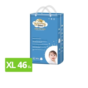 เชอร์รี่เบบี้ ผ้าอ้อมสำเร็จรูป ซูเปอร์ธิน สำหรับเด็กทารก ขนาด XL 46 ชิ้น_thumbnail