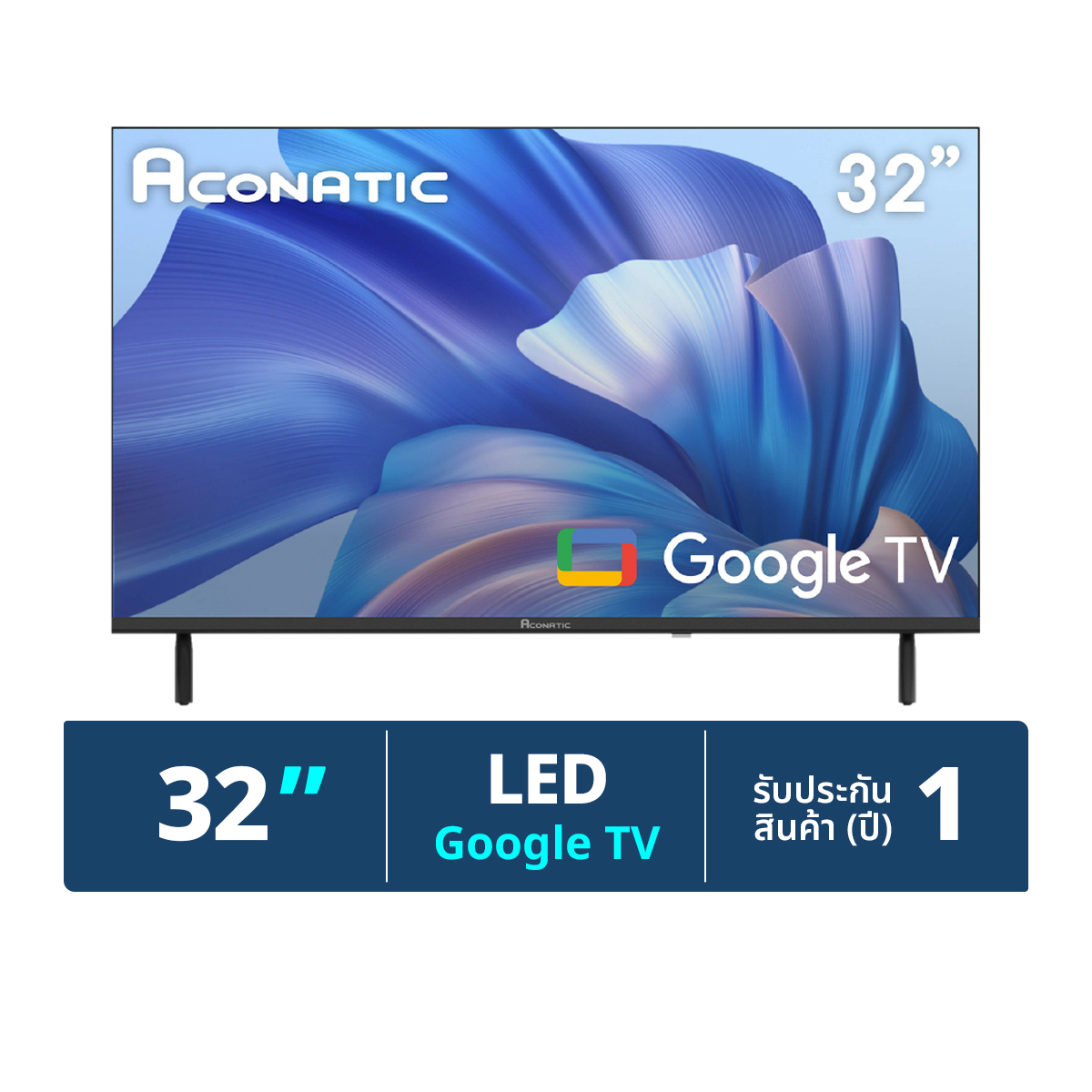 อะโคนาติก กูเกิลทีวี รุ่น 32HS1000AN ขนาด 32 นิ้ว สีดำ