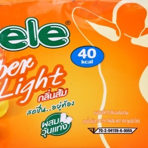 เจเล่ ซูเปอร์ไลท์ ขนมเยลลี่คาราจีแนนผสมผงบุก รสส้ม 125 ก. แพ็ค 6_thumbnail_4