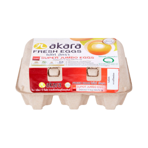Akara Egg Super Jumbo Pack 6pcs.