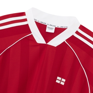เบสิโค เสื้อกีฬาผู้หญิง สีแดง_thumbnail_2