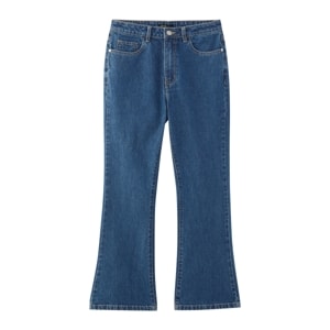 BESICO Women's Wide Leg Trousers Model. FVKI25Q4LC006 Denim Color