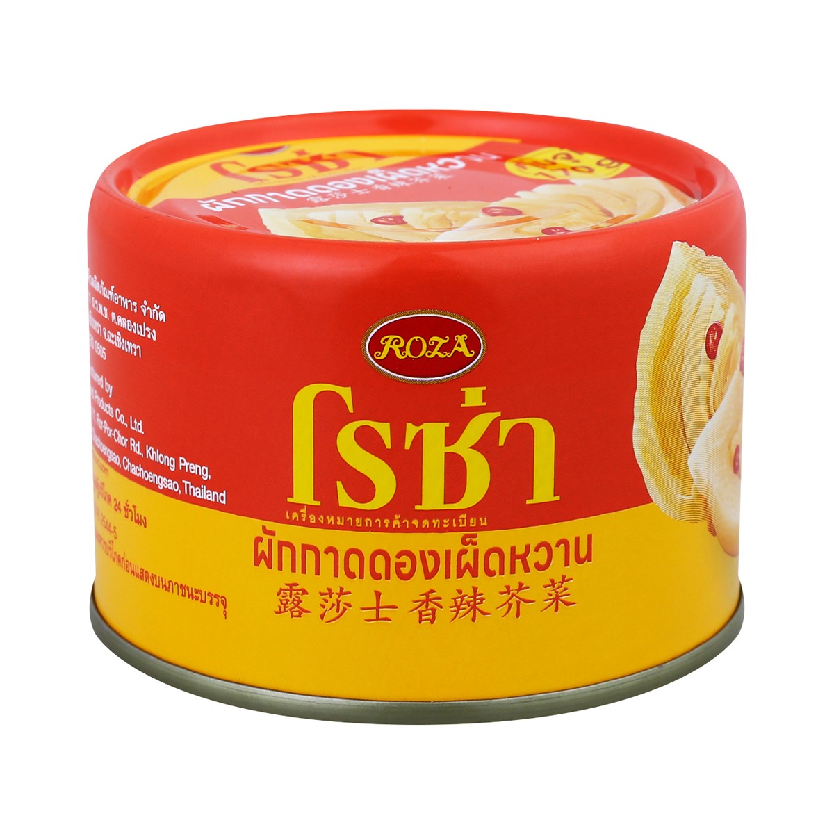โรซ่า ผักกาดดองเผ็ดหวาน เจ 170 ก._1