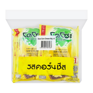 โดโซะ ข้าวหอมญี่ปุ่นอบกรอบ รสคอร์นชีส 56 ก. แพ็ค 6