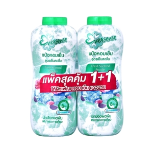 เอเวอร์เซ้นส์ แป้งหอมเย็น สูตรเย็นสดชื่น 280 ก. แพ็คคู่