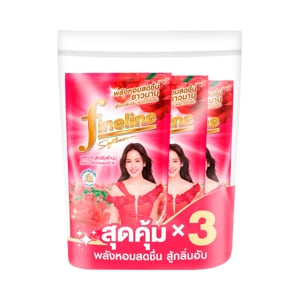 Fineline Fabric Softener Red 580ml. Pack 3