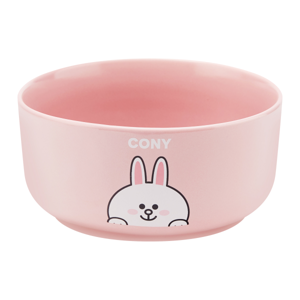 ไลน์ เฟรนส์ ชามกลมโคนี่ 6 นิ้ว สีชมพูอ่อน_thumbnail