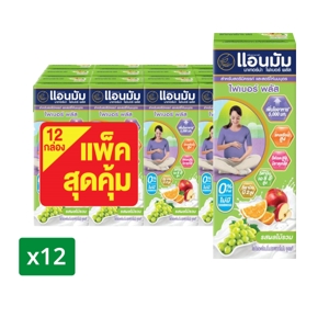 ANMUM Materna UHT Drinking Yogurt Mixed Fruit Flavor 180 ml. x 12 units