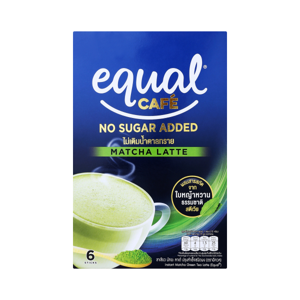 EQUAL Matcha Latte Instant Tea Mix 15 g. Pack 6
