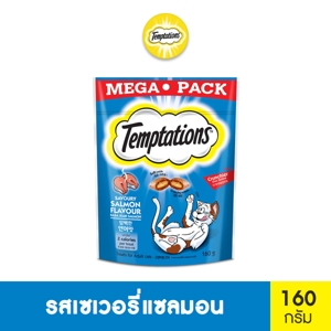 เทมเทชันส์ ขนมแมว รสเซเวอรี่แซลมอน 160 ก._thumbnail_1