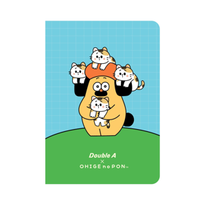 ดั๊บเบิ้ล เอ สมุดมุงหลังคา OHIGE A6 80 แกรม 40 แผ่น คละแบบ_thumbnail_2
