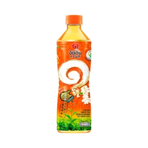 Ichitan Green tea Genmai flavor Size 420 ml.