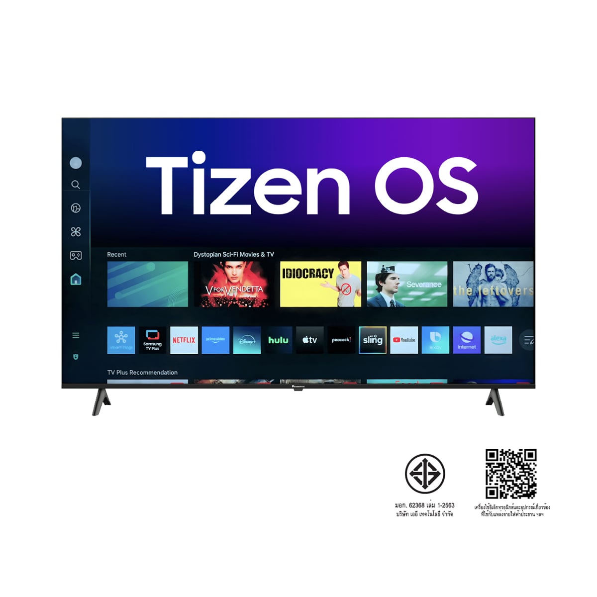 อะโคนาติก สมาร์ททีวี Tizen OS รุ่น 65QSX900AN สีดำ_2