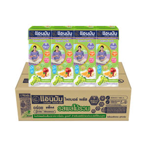 แอนมัม มาเทอร์น่า ไฟเบอร์ พลัส โยเกิร์ตยูเอชทีปราศจากไขมัน รสผลไม้รวม 180 มล. x 48 ชิ้น_thumbnail_1