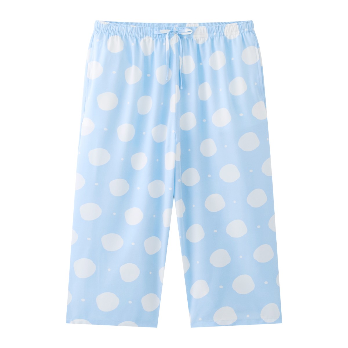 เบสิโค กางเกงผู้หญิง ลาย Polka Dot รุ่น FTHB2502NW006 สีฟ้า