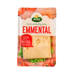 Arla Emmental Cheese Clices 150g.