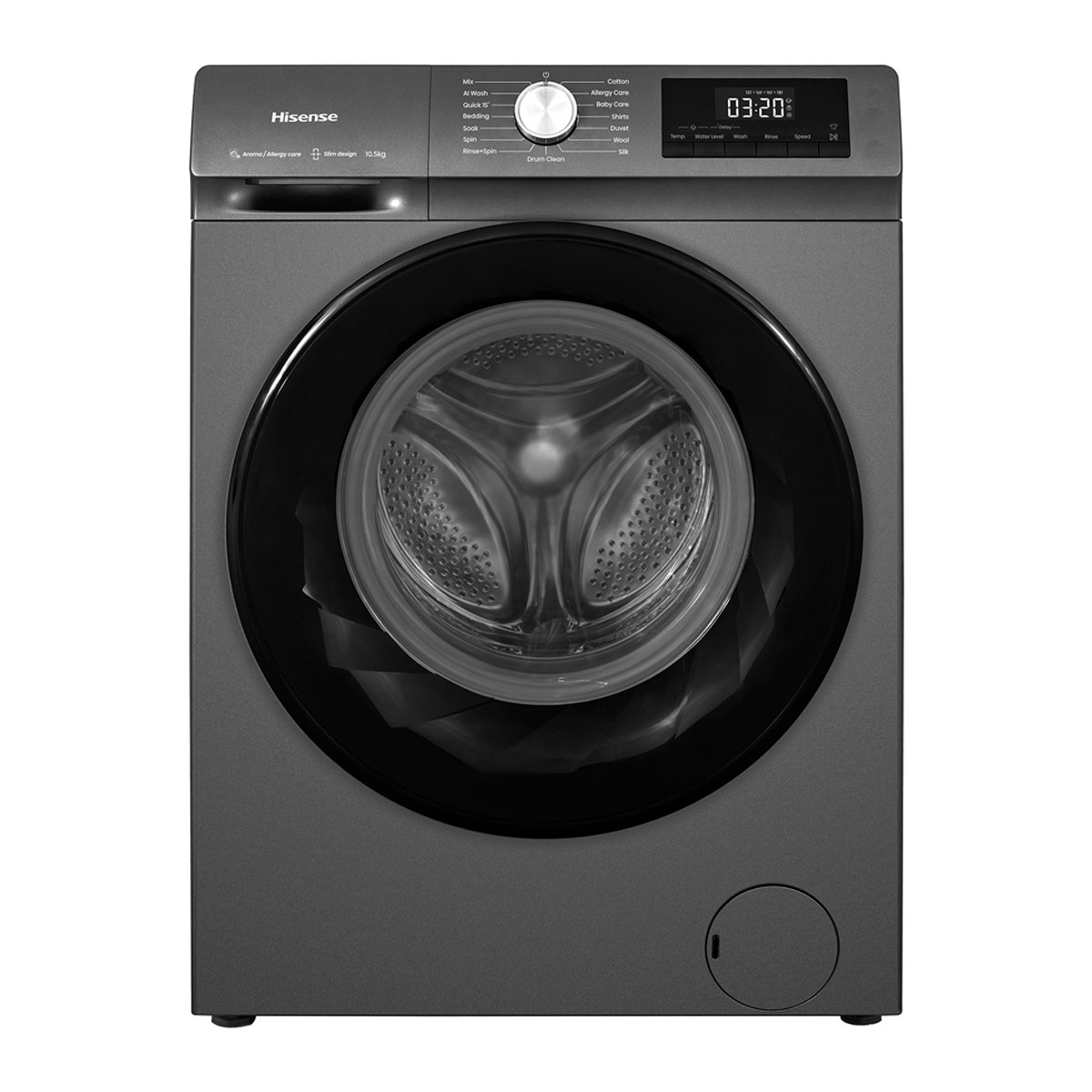 ไฮเซ่นส์ เครื่องซักผ้าฝาหน้า รุ่น WF105N1 ขนาด 10 กก._1