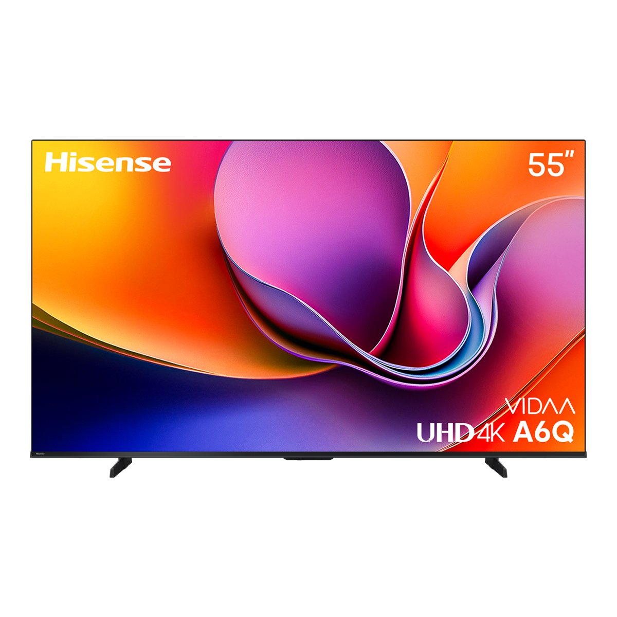 ไฮเซ่นส์ สมาร์ททีวี VIDAA UHD 4K รุ่น 55A6Q ขนาด 55 นิ้ว สีดำ_1
