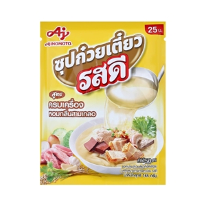 รสดี ผงปรุงรสน้ำซุปก๋วยเตี๋ยว รสหมู 165 ก.