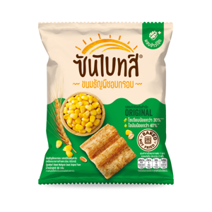 ซันไบทส์ ขนมธัญพืชอบกรอบ รสออริจินัล ต้นตำรับ 50 ก.