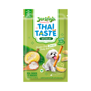 Jerhigh Thai Taste Durian Sticky Rice 60g.