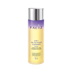FACIZ 2 in 1 Oil to Foam Cleanser 120 ml.