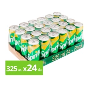 สไปรท์ น้ำอัดลม แบบกระป๋อง 325 มล. x 24 ชิ้น_thumbnail