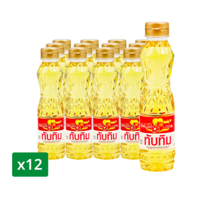 ทับทิม น้ำมันปาล์ม 250 มล. แพ็ค 12